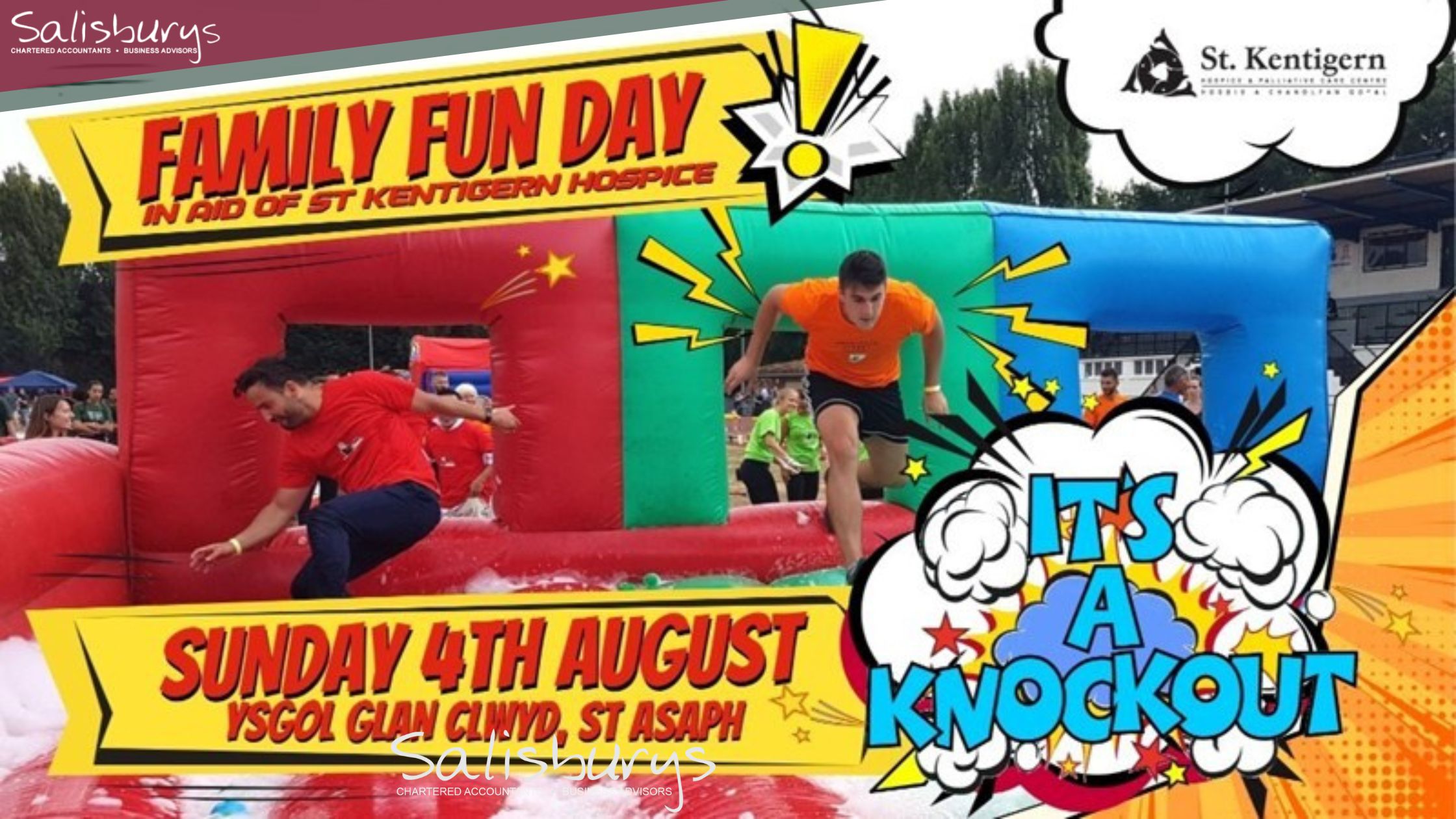 It’s a Knockout Fundraiser for St Kentigern Hospice!